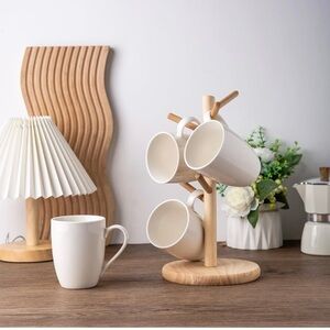 GBhome 12 oz Coffee Mugs Set of 4